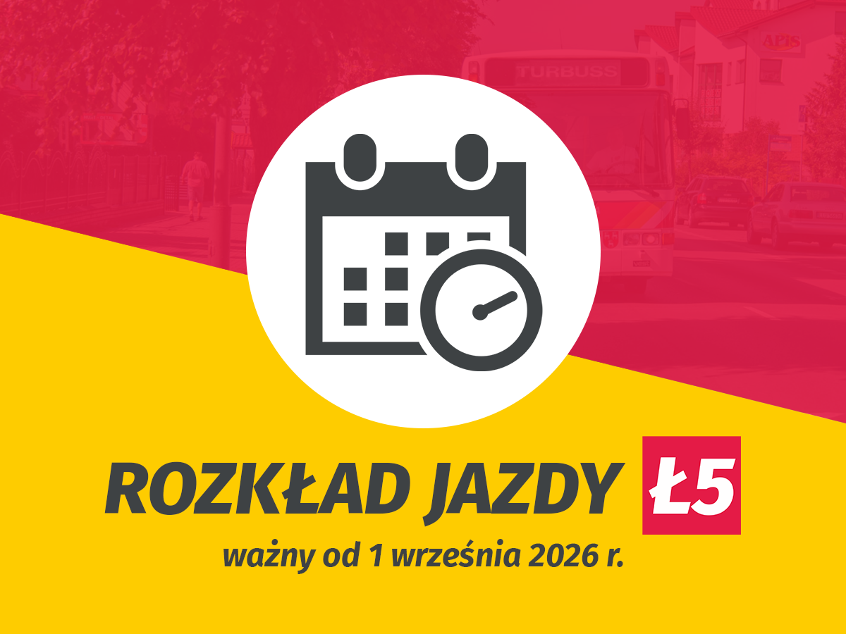 Ł5: rozkład jazdy od 1 września 2026 r.